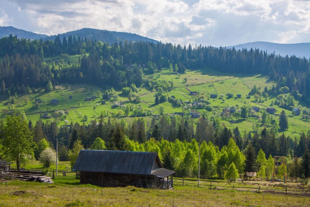 село Микуличин,Карпати АА